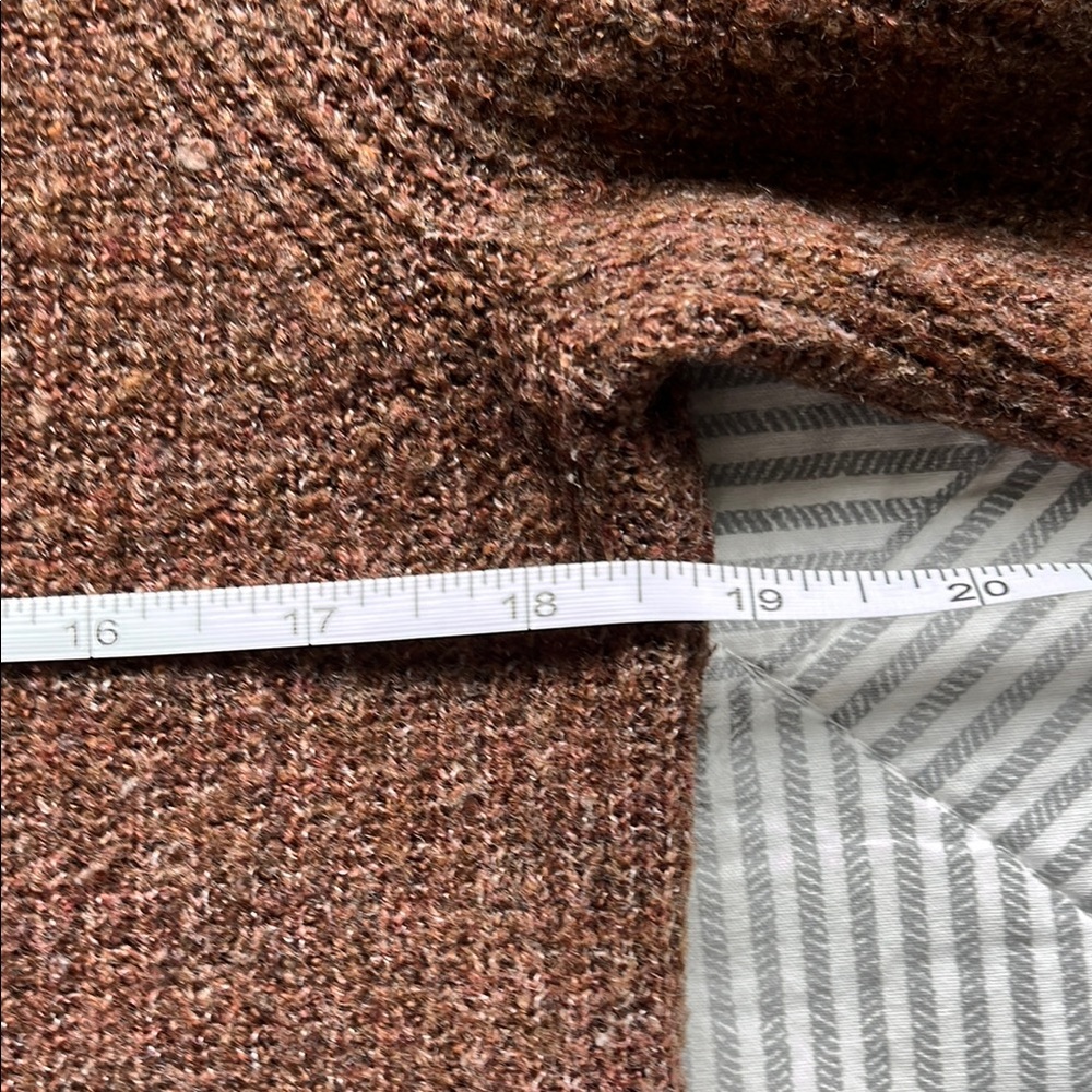 Old Navy Cozy Brown Crewneck Sweater - Picture 5 of 6